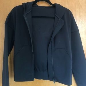 Black Lululemon Hooded Jacket